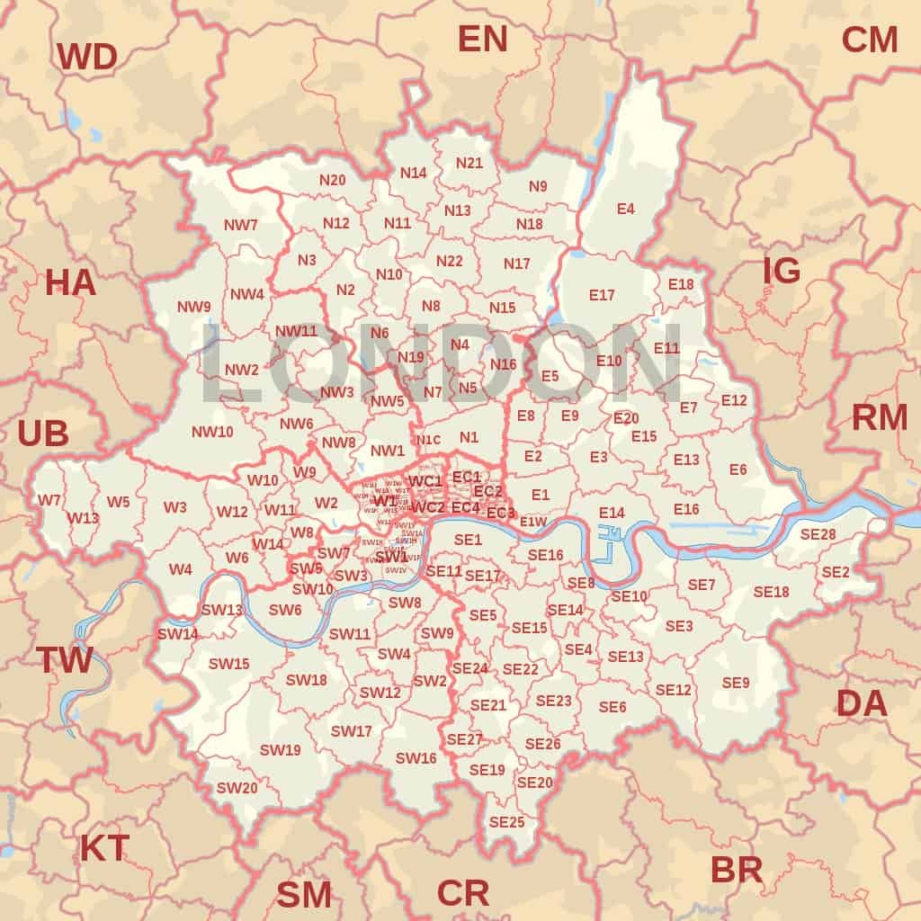 What is the ZIP Code of London And How do I find my ZIP