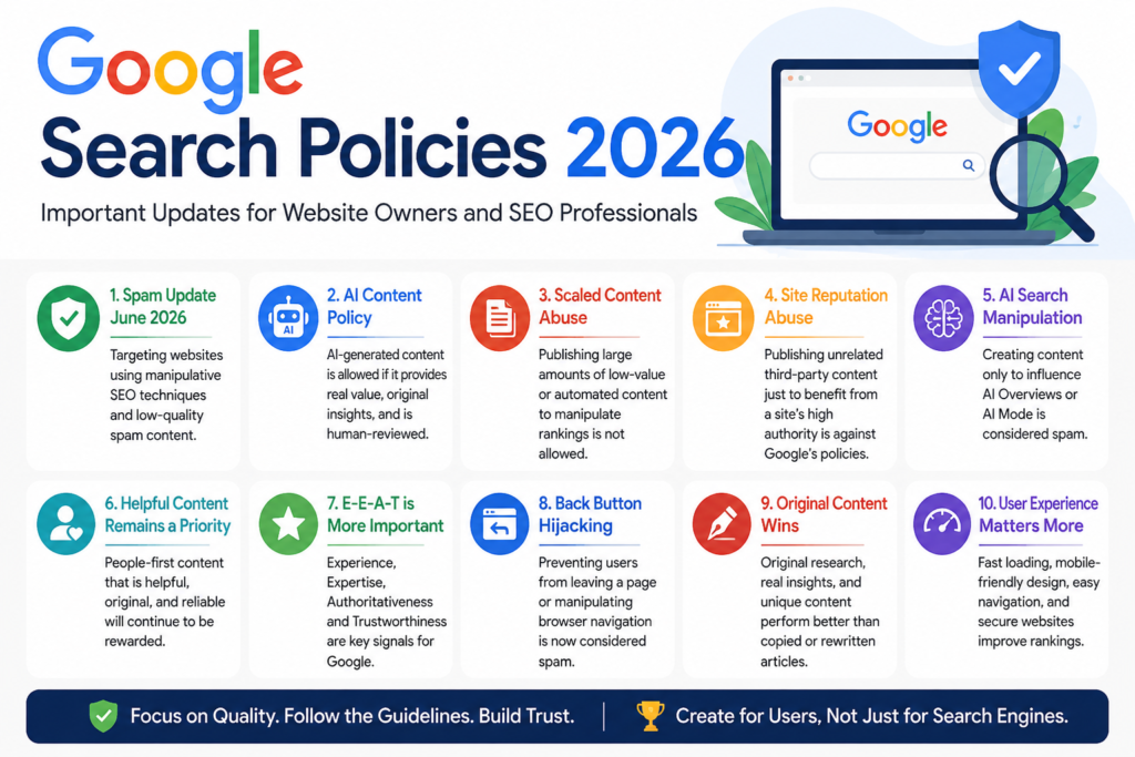Google Search Policies 2026