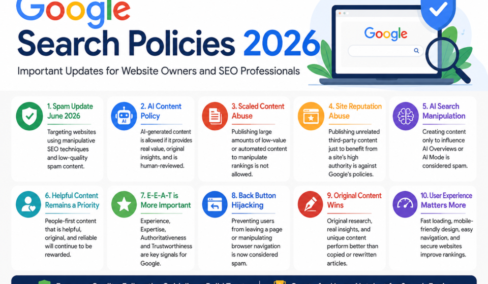 Google Search Policies 2026