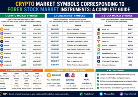crypto market symbols corresponding forex stock market instruments