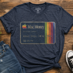 tri-blend vintage mac money access card crew tee